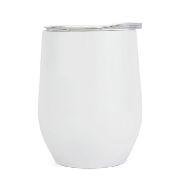 12oz Stainless Steel Wine Tumbler Thumbnail